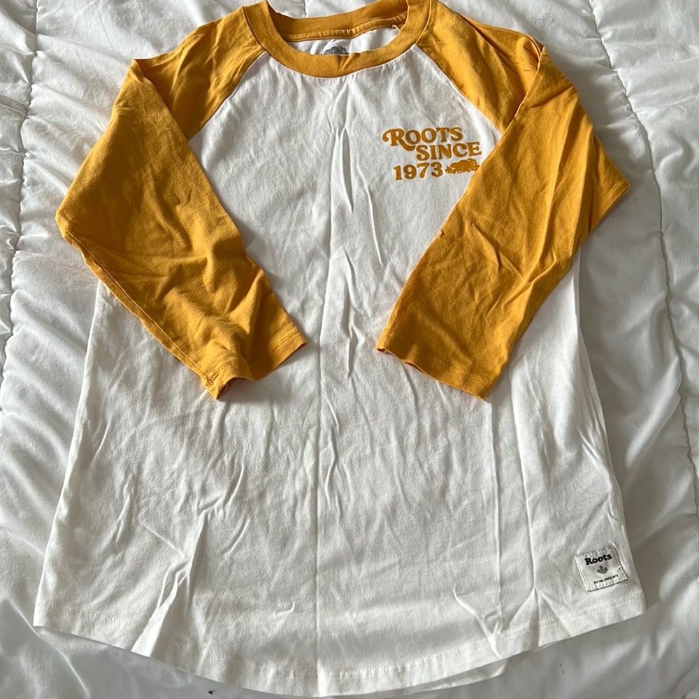 Roots 3/4 length sleeve shirt